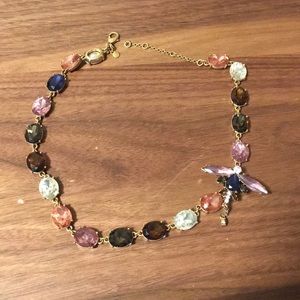 Ann Taylor Dragonfly Statement Necklace